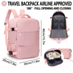 Travel Backpack Airline Approved Easyjet Wizz Air Large Capacity, Lightweight, Short Distance Business Travel Computer Backpack
